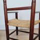 Chaise enfant bois et paille