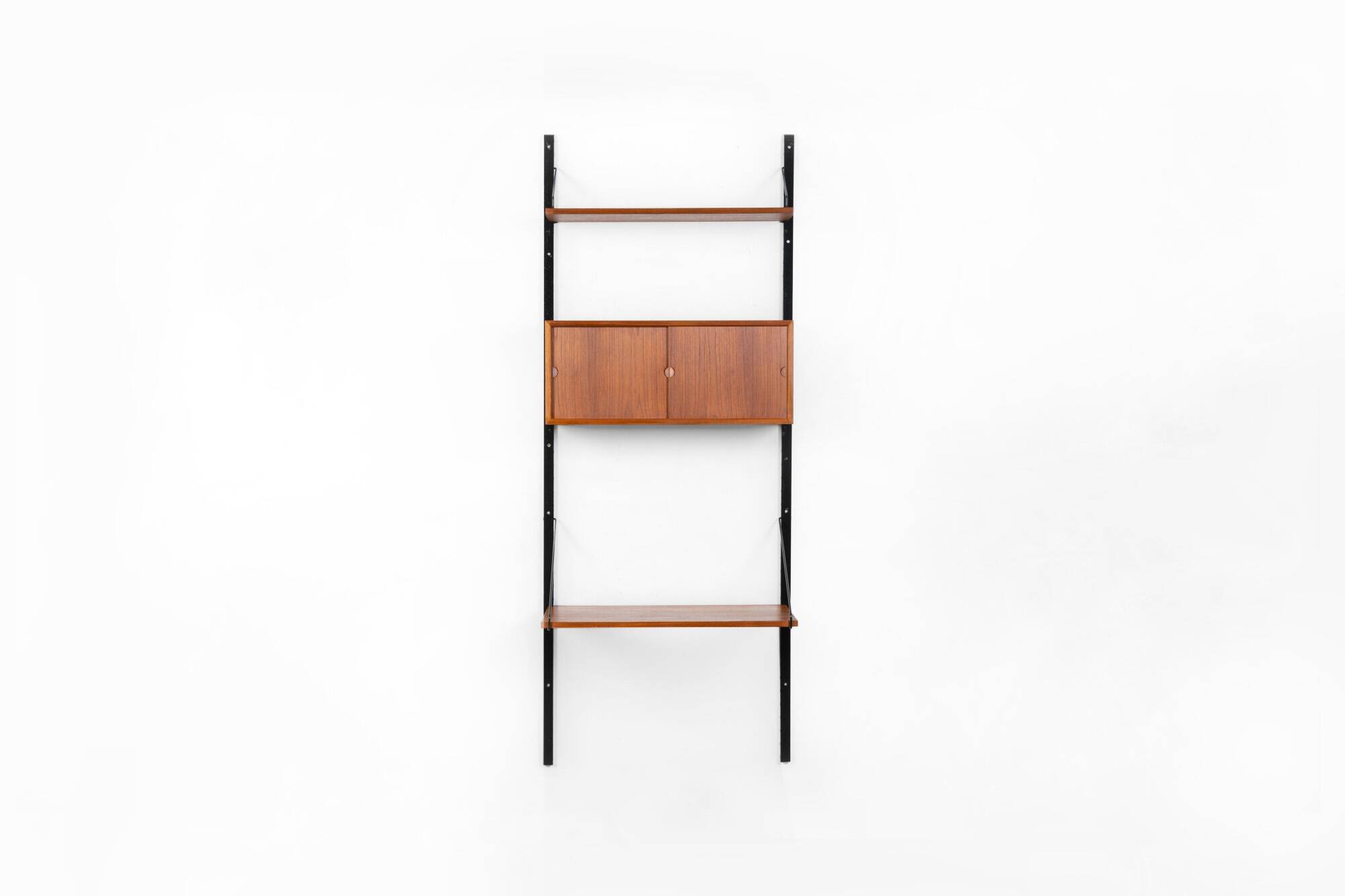 Wall unit + desk by Poul Cadovius for Royal System, Denmark