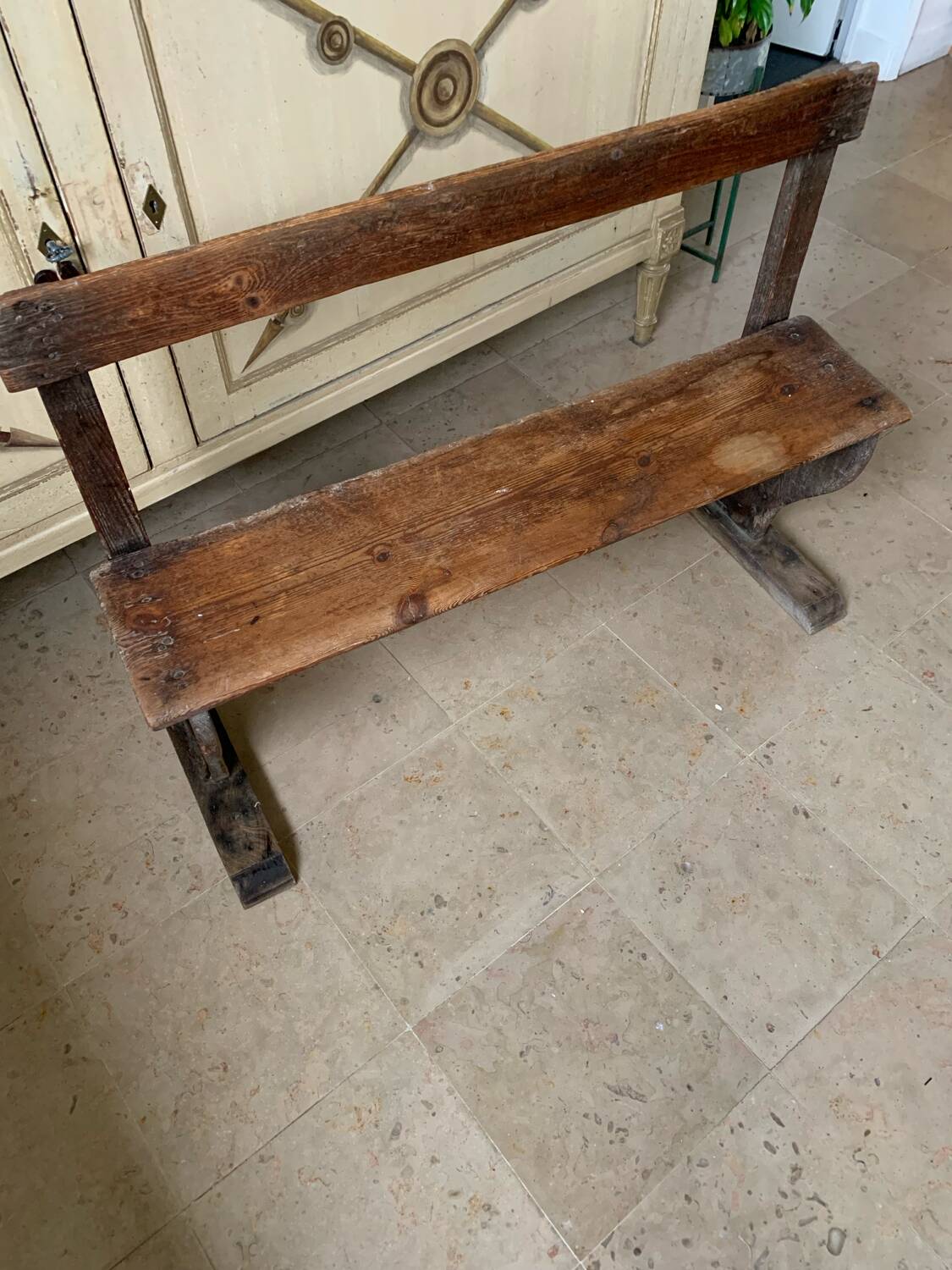 Early 19th century children's bench
