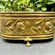 Large Art Deco brass planter