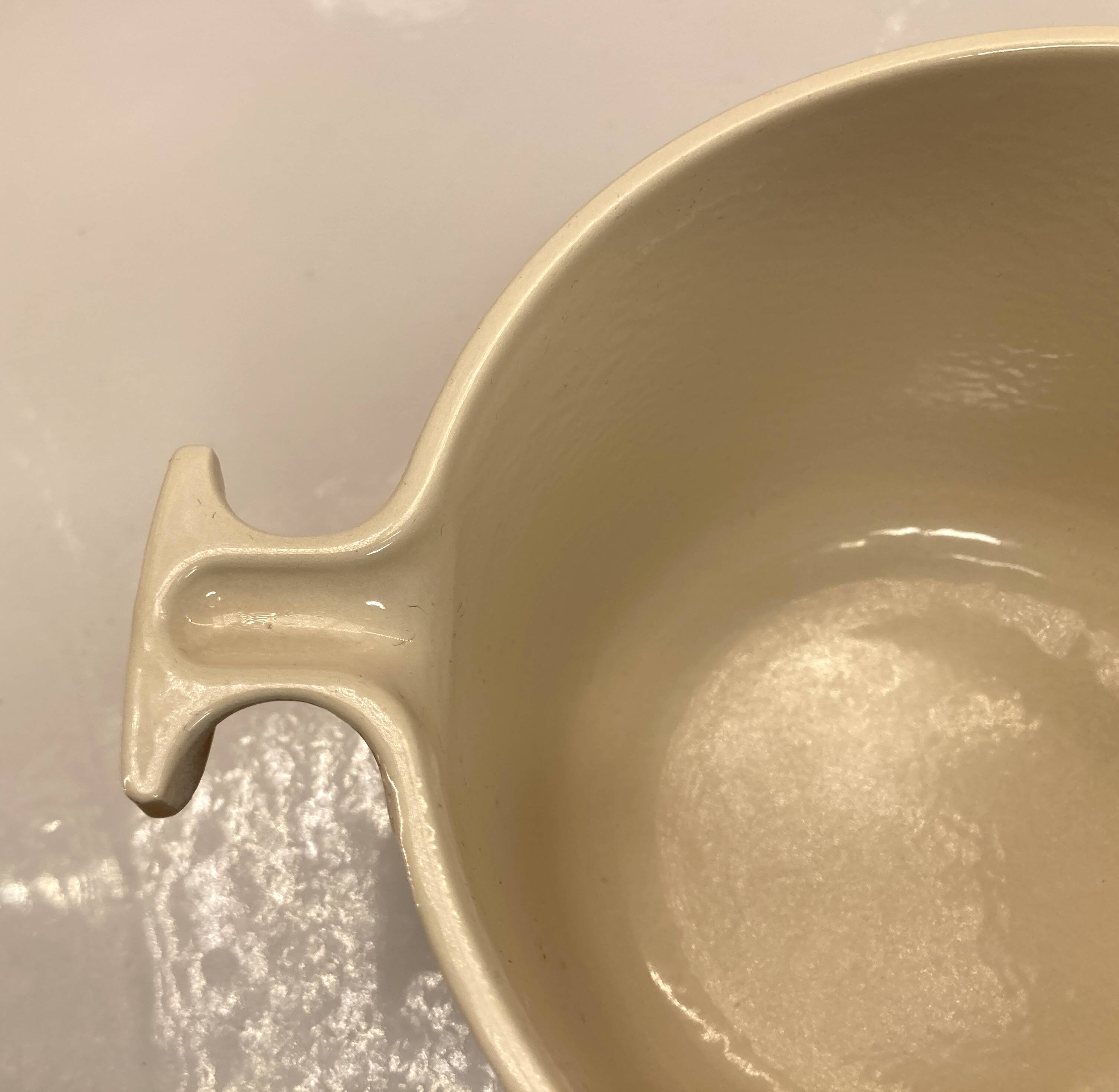 Enzo Mari for Le Creuset fondue set