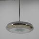 Bauhaus / Functionalist Nickel Chandelier UFO, 1930s, Restored