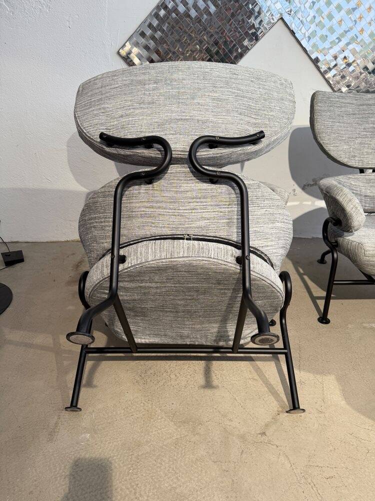 4 fauteuils Tre Pezzi par Franco Albini pour Cassina