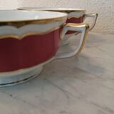 Écuelle à bouillon en porcelaine de Limoges Raynaud