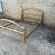 brass bed