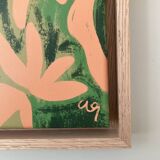 Arty Guava Spring Frolic Framed Canvas