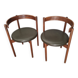 Paire de chaises Hugo - 1964