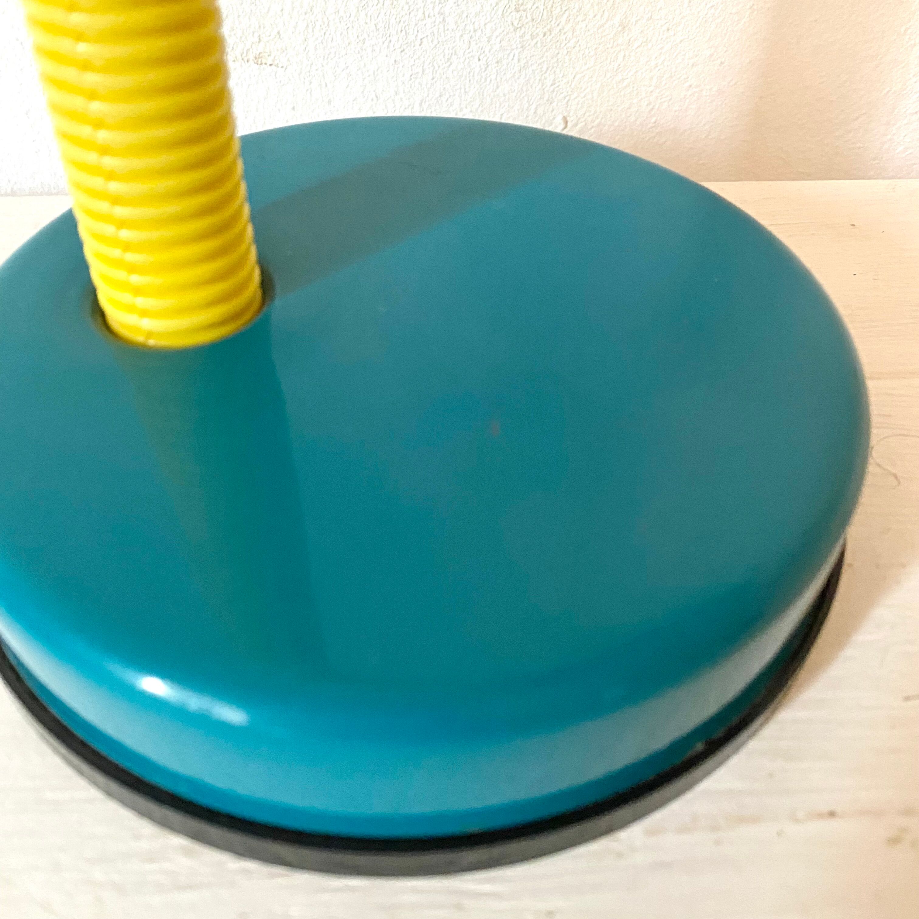 Desk lamp 80s tricolor