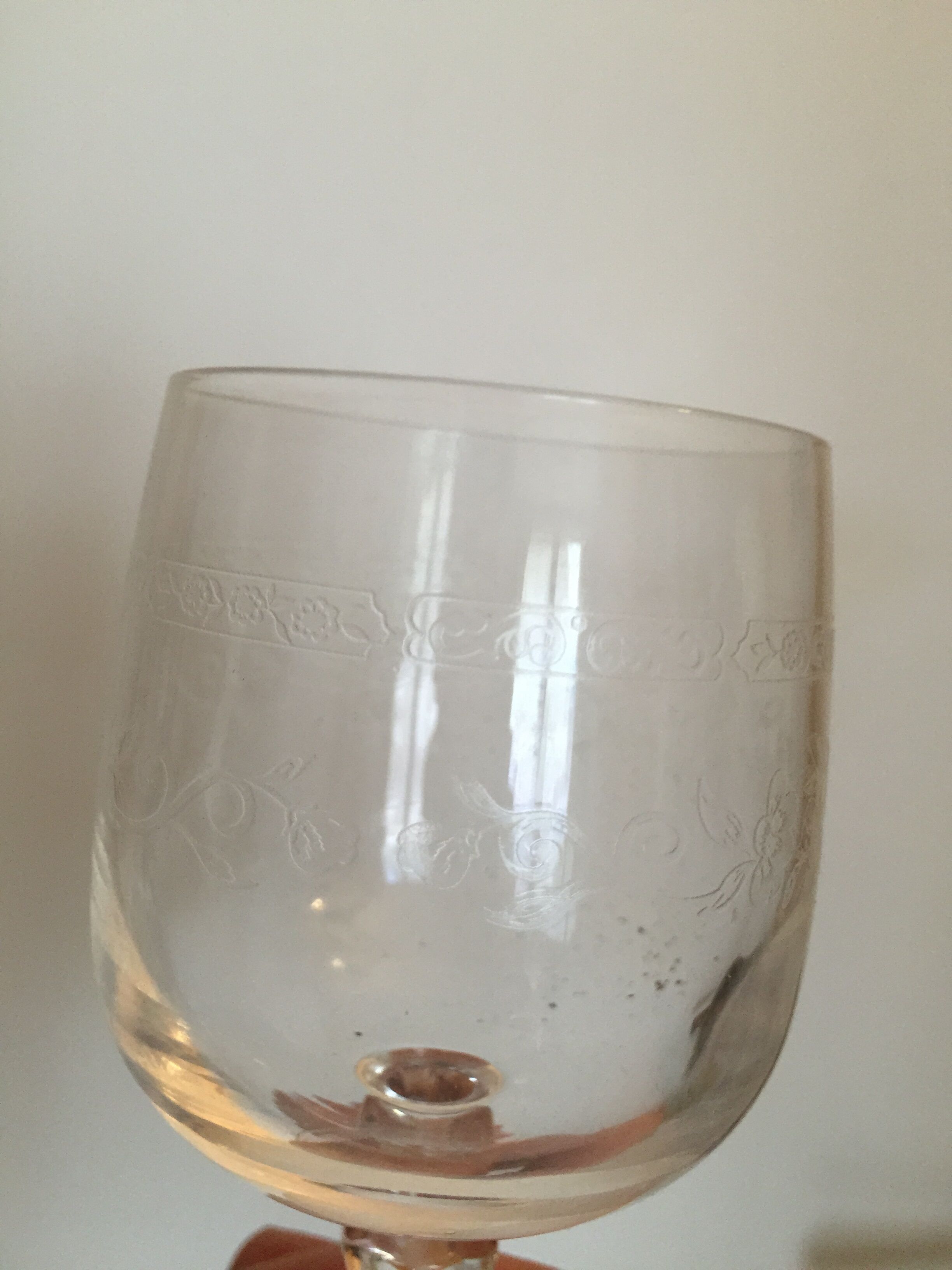 Set of 5 glass