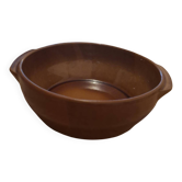 Plat en grès ancien Digoin France