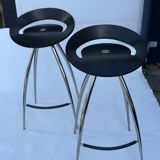 Paire de tabourets de bar Sigurdur Thorsteinsson Lyra