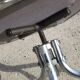 Old light grey pullman swivel office chair