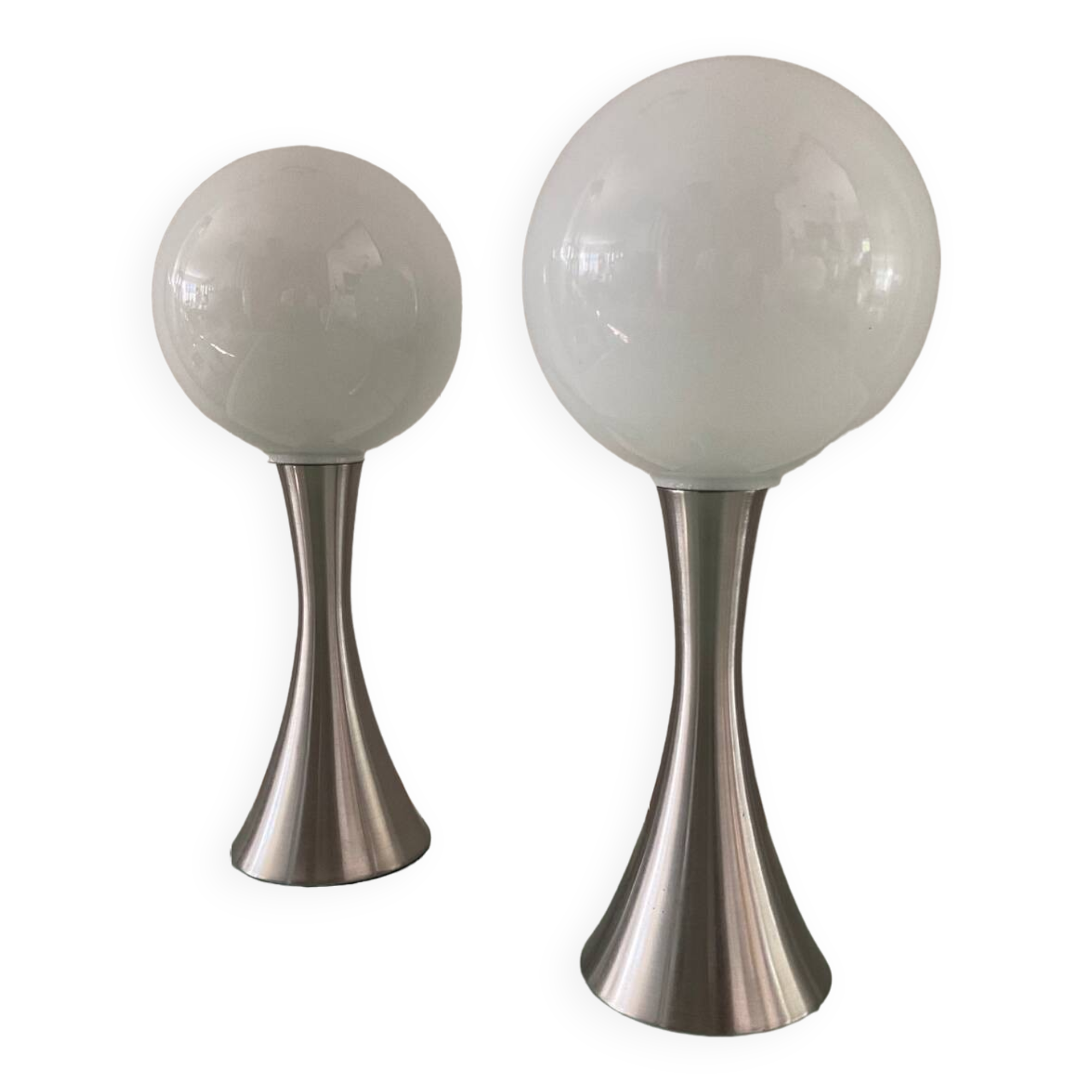 Pair of Space Age lamps