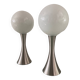 Pair of Space Age lamps