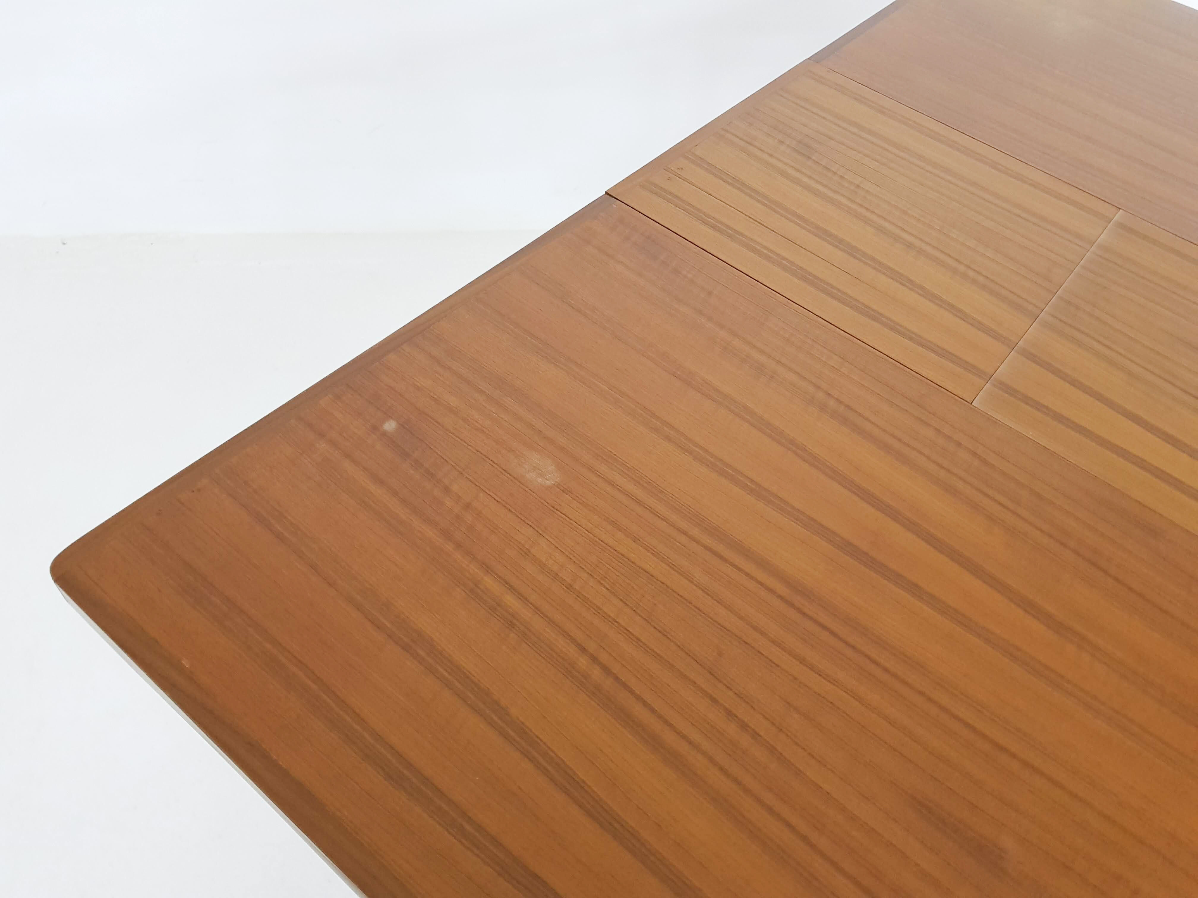 Vintage teak extendable dining table, The Netherlands 1960’s