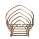 Mail holder Ges Gesch in brass, from the 70s