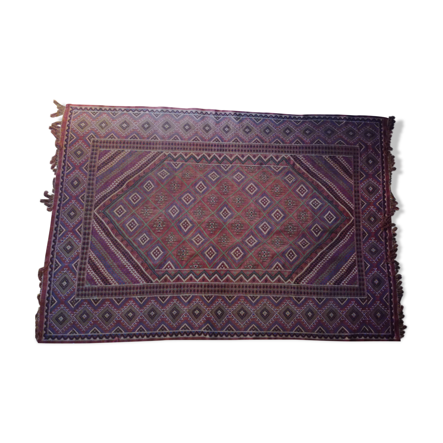 Tapis berbère ancien 210x310cm