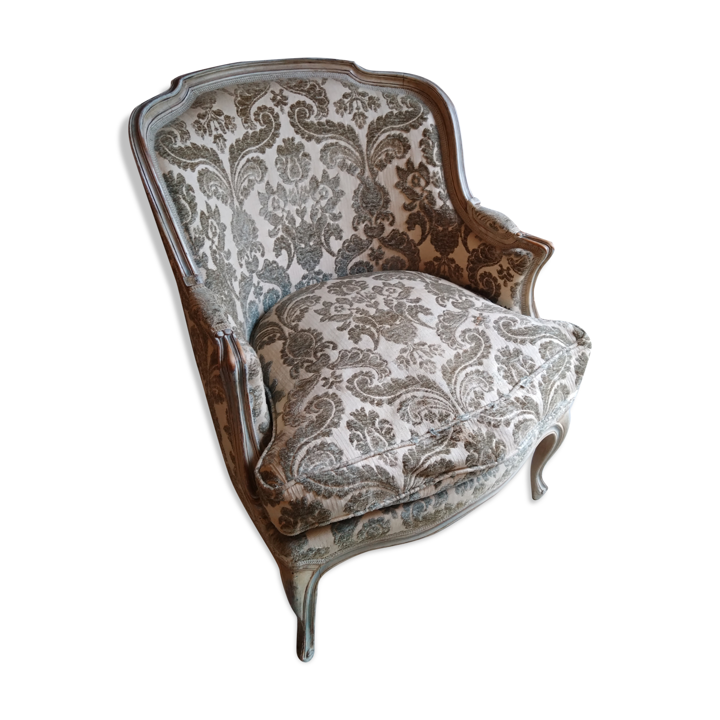 Curved shepherdess Louis XV