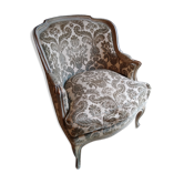 Bergère galbée Louis XV