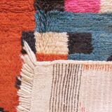 Abstract Moroccan Rug - 193 x 131 cm
