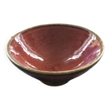 Patinated dark pink tamegroute dish