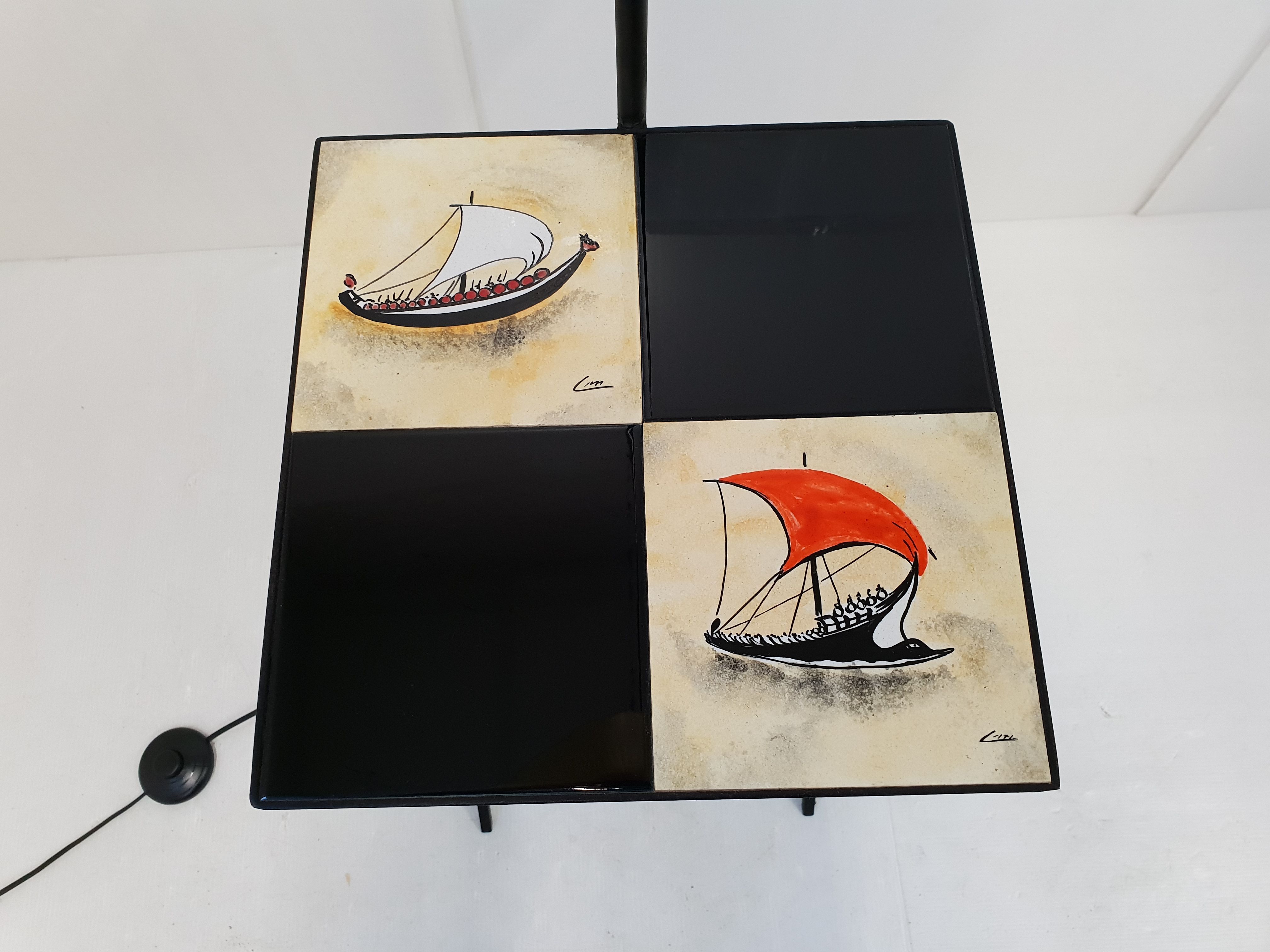 Lampadaire vintage 1950
