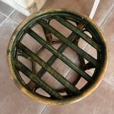 Rattan pouf