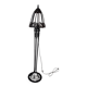 Lampadaire fer battu art déco 1930