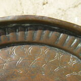 Petit plateau rond oriental ancien