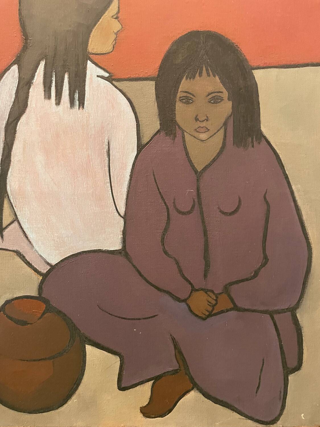 20th century expressionist painting Tiany Griaule