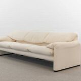 Cassina Maralunga 3seat Sofa in white