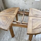 Maison Regain round elm table