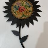 flower Chaty Vallauris years 50 60 diameter 25cm