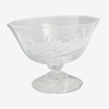 Vintage crystal fruit cup