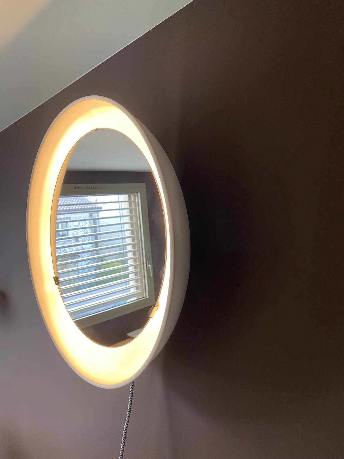 Miroir Poul Henningsen vintage 1960