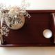 Wooden top art deco style / vintage 40s-50s