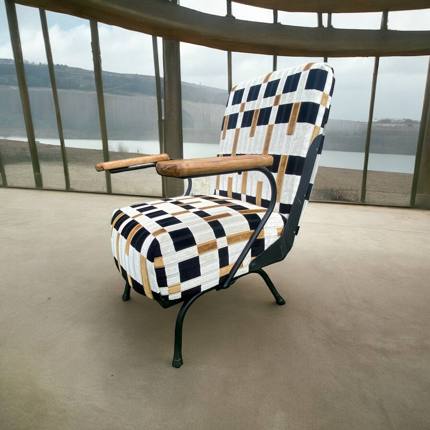 Fauteuil original industriel années 50’s