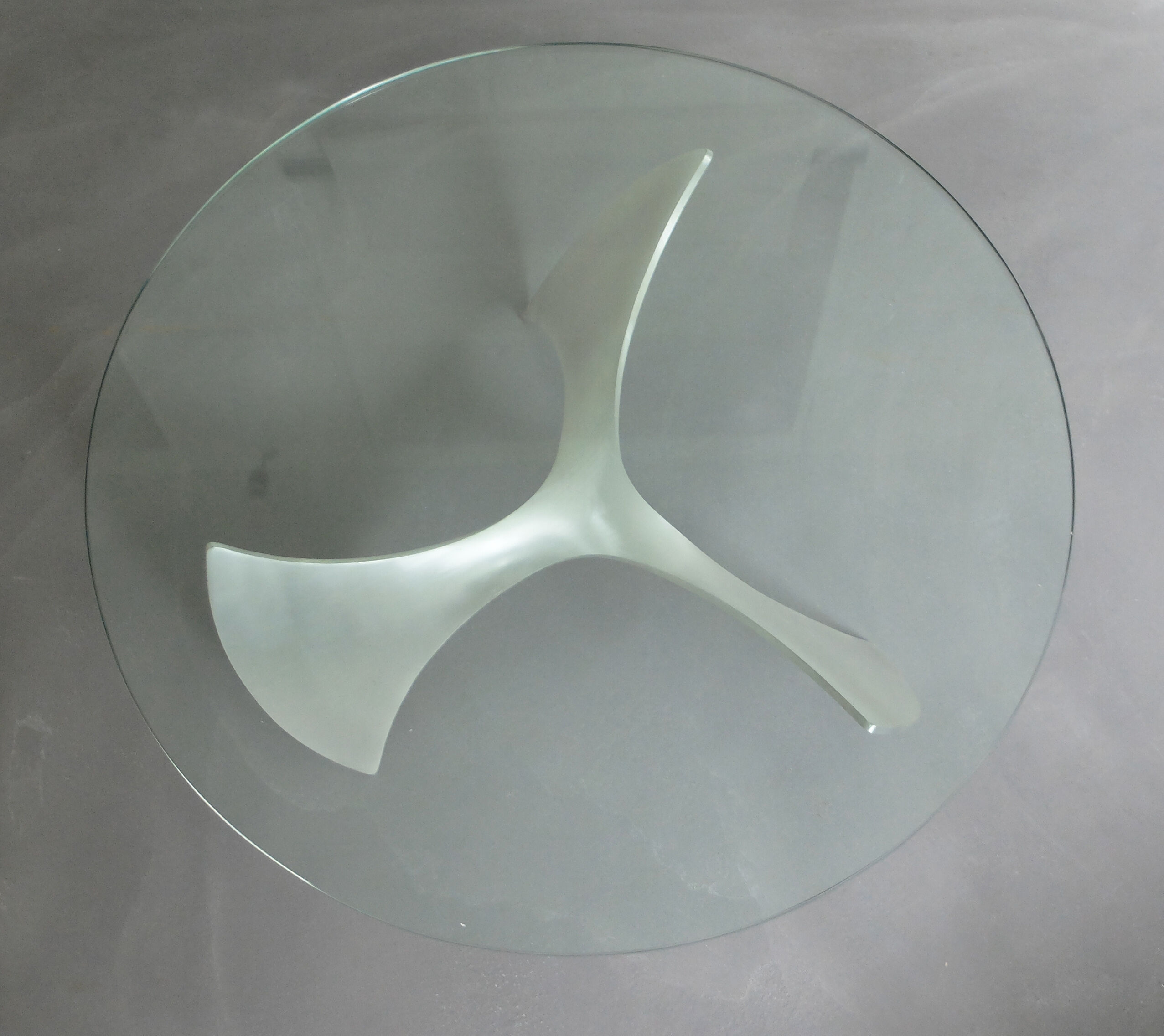 Coffee table propeller/propeller, Knut Hesterberg Ronald Schmitt, 1960s