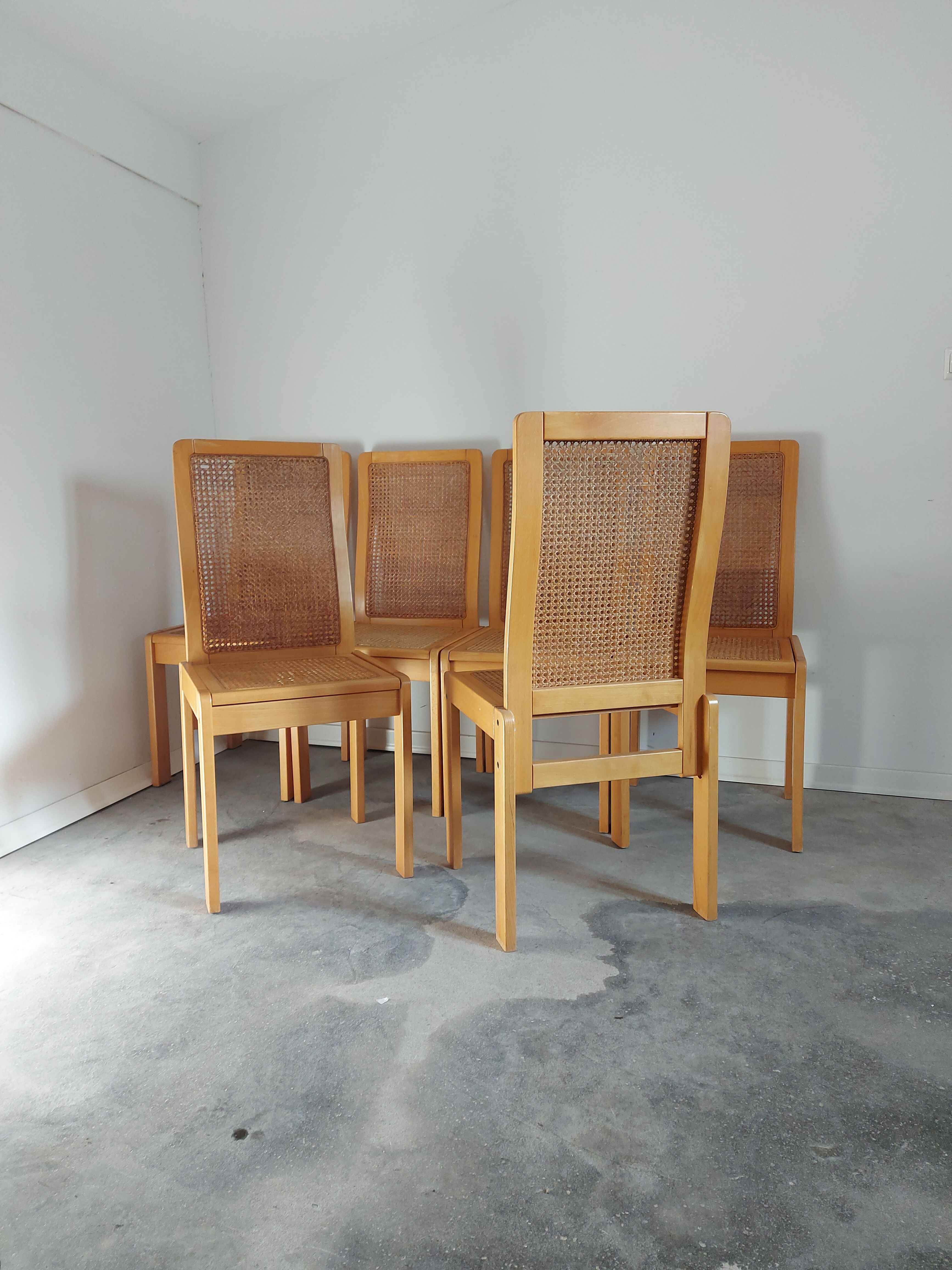 Chaises de salle à manger, ensemble de 6