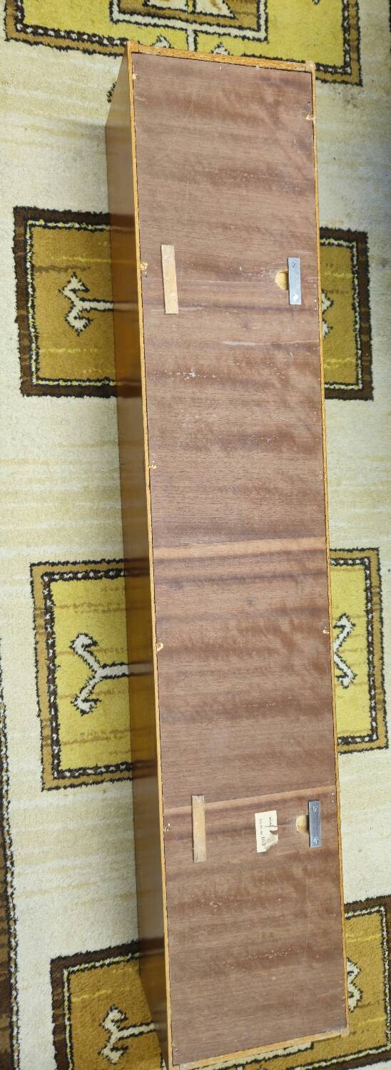 Scandinavian teak wall shelf 1960