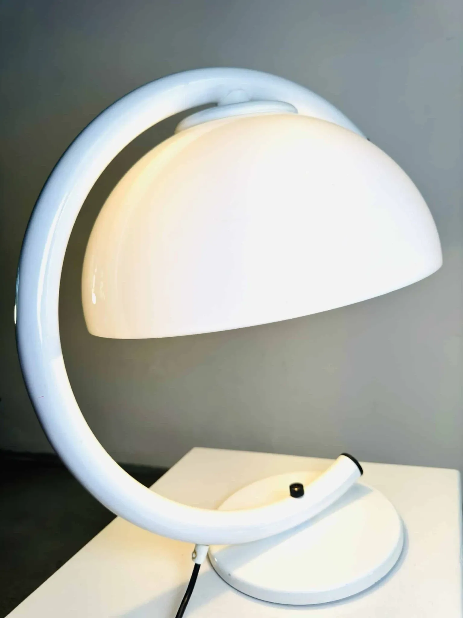 Arched Table Lamp By Gepo N.V., The Netherlands, 1970S