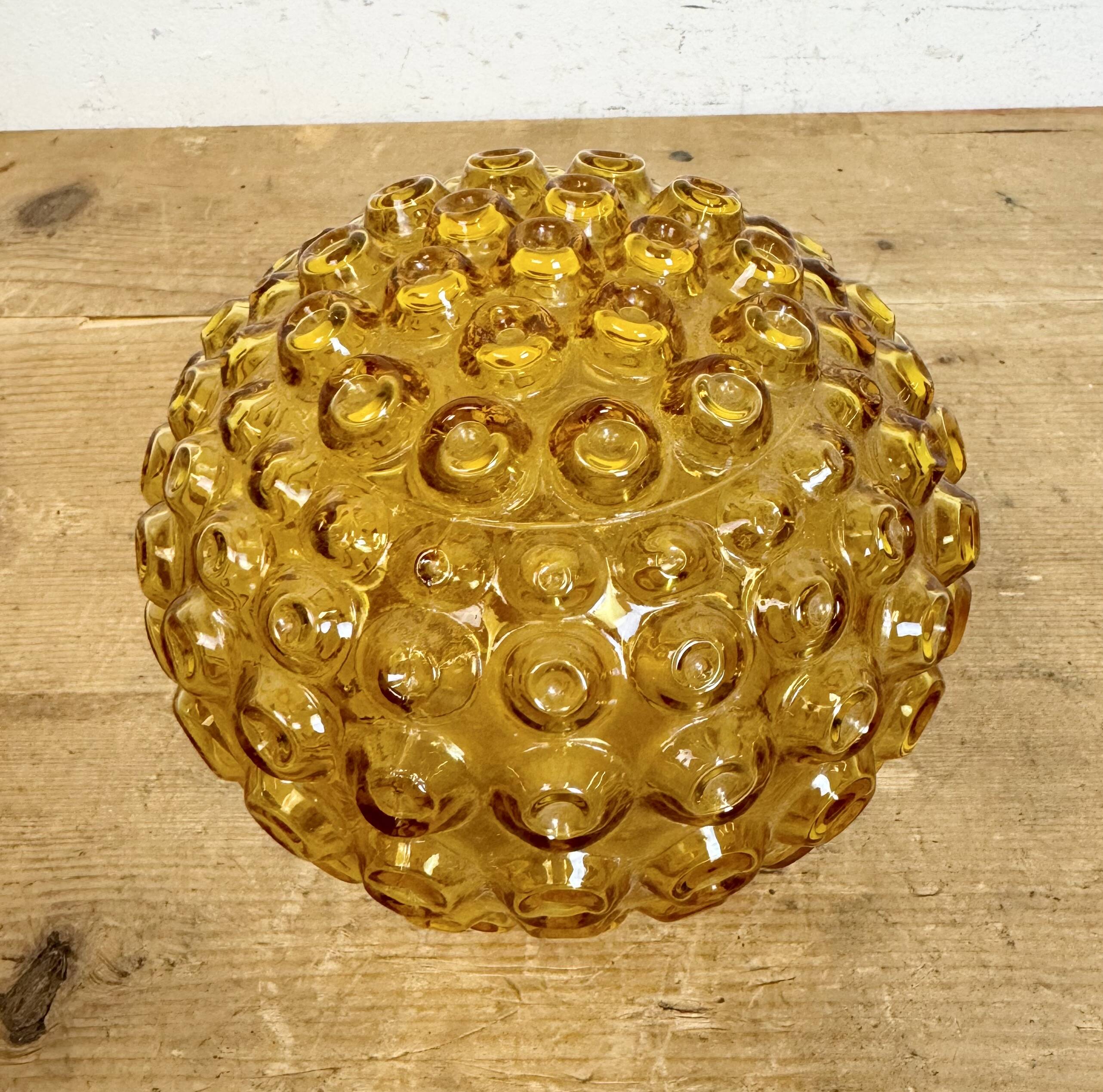 Vintage White Porcelain Pendant Light, 1970s