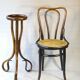Plant stand, pedestal by Fischel 1890 Bent wood, No Thonet