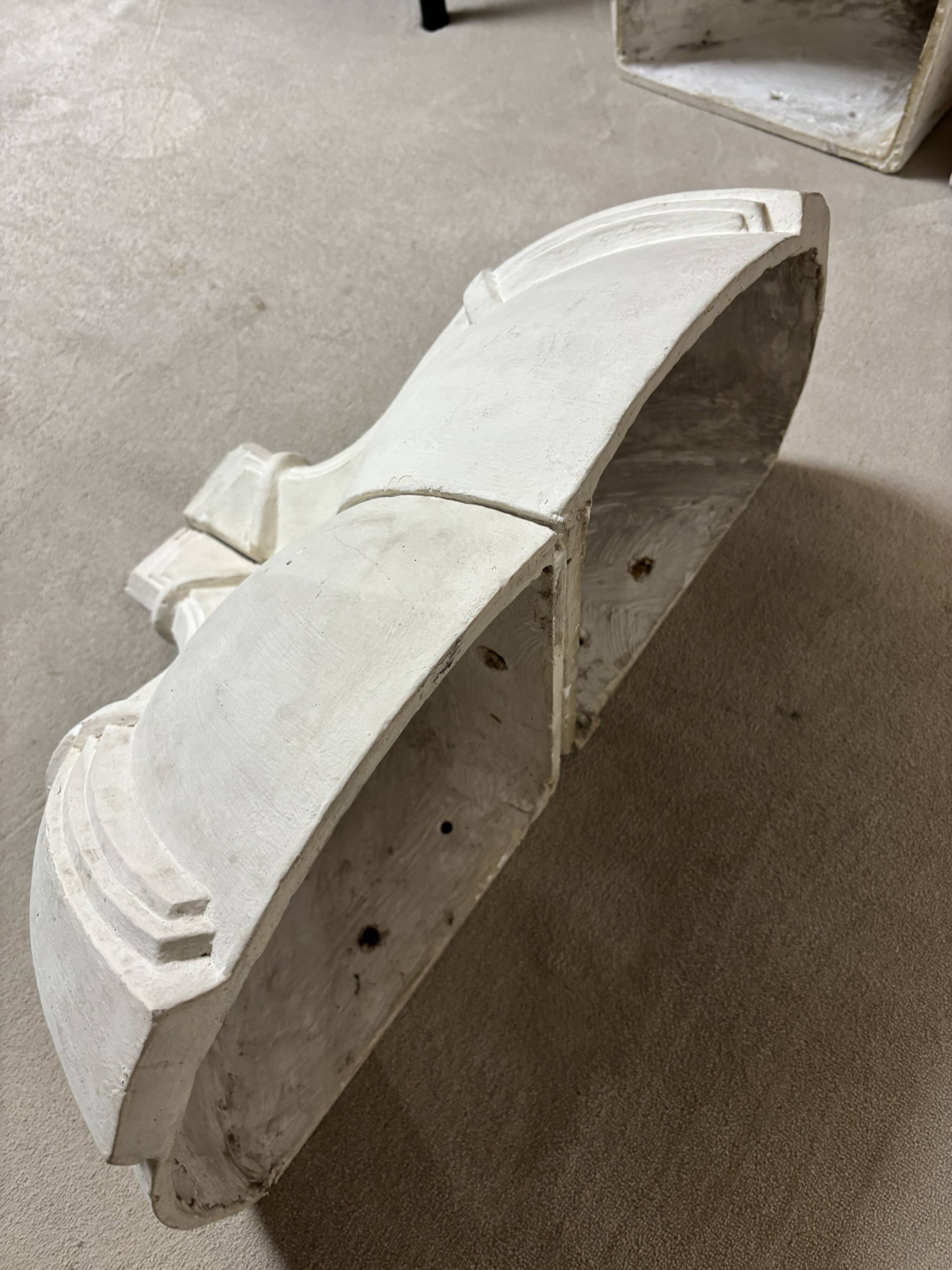 1940 plaster corner sconces