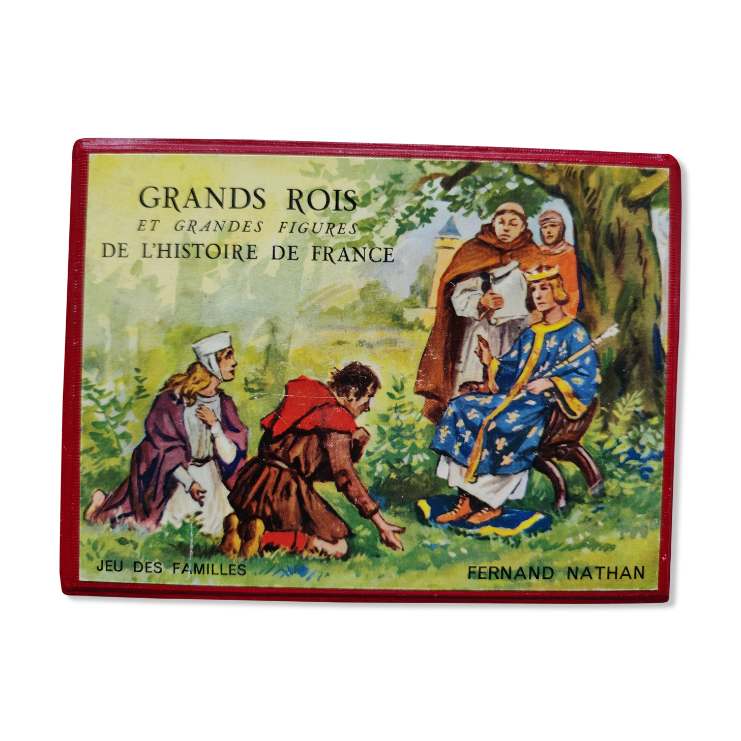 Ancient game of families kings and figures of the history of France