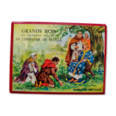Ancient game of families kings and figures of the history of France