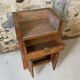 Meuble ancien bois et marbre