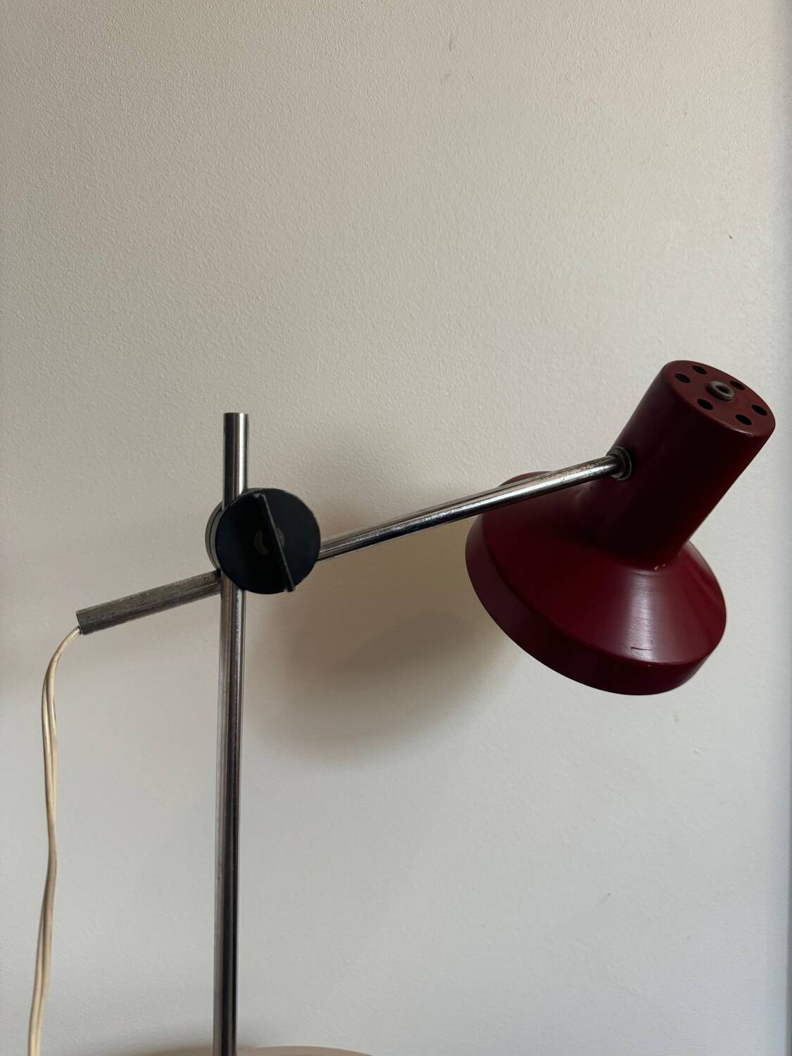 Metal desk lamp, 70s