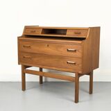 Bureau Secrétaire en Teck par Arne Wahl Iversen pour Vinde Møbelfabrik, 1960s