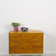 Vintage jewelry cabinet with mirror